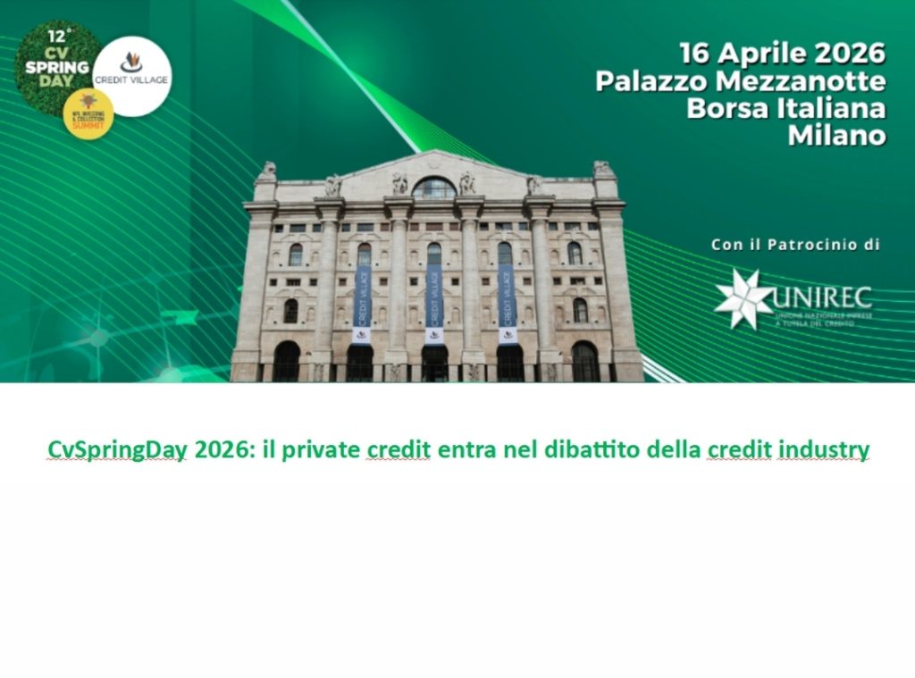 CvSpringDay 2026: il private credit entra nel dibattito della credit industry